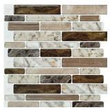 C-STONES BEIGE 10.5 IN. X 11.8 IN. VINYL WALLPAPER
