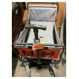 150 LBS. CAPACITY PORTABLE FOLDING STEEL WAGON OUT