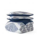 FULL/QUEEN ALL SEASON 3-PCS DISTRESSED DIAMOND REV