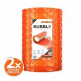 1 LOT OF (2) 12 IN.   20 FT. HEAVY DUTY BUBBLE CUS