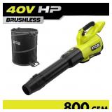 $259 40V HP BRUSHLESS 800 CFM WHISPER SERIES BLOWE