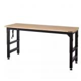 $500 6 FT. ADJUSTABLE HEIGHT SOLID WOOD TOP WORKBE