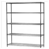 $152 5-TIER COMMERCIAL GRADE HEAVY DUTY STEEL WIRE