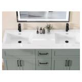 60  X 22  BATHROOM VANITY TOP