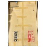 GOLD LED BATHROOM MIRROR