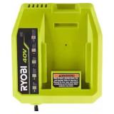 1 LOT OF 1-RYOBI 40V HEAVY DUTY LITHIUM-ION FAST C