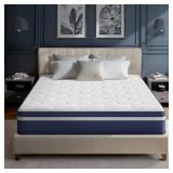 $169 QUEEN FIRM HYBRID BAMBOO CHARCOAL GEL MEMORY