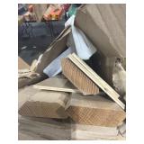 1 LOT OF ASSORTED WOOD PLANKS AND ASSORTED AMOUNT