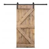 $478 44 IN. X 84 IN. K-SERIES LIGHT BROWN STAINED