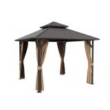 $2913 12 FT. X 12 FT. ALUMINUM HARDTOP GAZEBO WITH