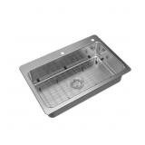 $179 BRATTEN DROP-IN/UNDERMOUNT 18G STAINLESS STEE