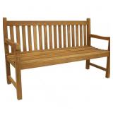 $419 60 IN. 2-PERSON TEAK OUTDOOR PATIO GARDEN BEN