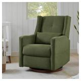 $379 KISLOT UPHOLSTERED RECLINER SWIVEL GLIDER NUR