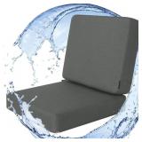 FAVOYARD OUTDOOR DEEP SEAT CUSHION SET, 22 X 22 IN