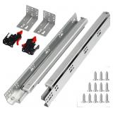 UNDERMOUNT SOFT CLOSE DRAWER SLIDES BOTTOM MOUNTED