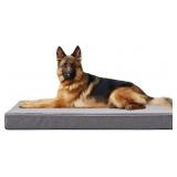 WATANIYA PET EXTRA LARGE DOG BEDS, MEMORY FOAM WIT