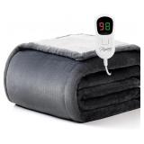 HOMEMATE ELECTRIC HEATED BLANKET TWIN SIZE - 62"X8