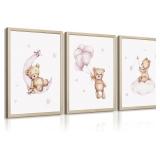 BEAR NURSERY WALL ART DECOR TEDDY BEAR WALL ART BA