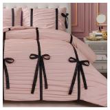 $122 JUICY COUTURE LIGHT PINK AMELIE VELVET BOWS R