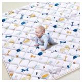 PREMIUM FOAM BABY PLAY MAT 47" X 47", THICKEN ONE-