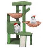 WANG XIN THREE LAYER CAT TREE WITH CAT CONDO SCRAT