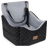JOEJOY ELEVATED DOG CAR SEAT FOR SMALL/MEDIUM DOGS