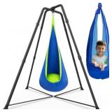 $110 SWING STAND FRAME WITH SENSORY/POD CHAIR, X-S