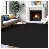 $110 IOHOUZE WASHABLE AREA RUG 6X9 NON SLIP RUBBER