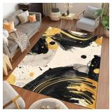 MODERN ABSTRACT AREA RUG 7