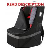 YOREPEK PADDED CAR SEAT TRAVEL BAG BACKPACK FOR AI