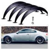 UNIVERSAL 4PCS PP 2"/70MM FENDER FLARES WIDE BODY