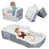 TODDLER TRAVEL BED, PORTABLE TODDLER BED & CHAIR 2