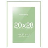 HOMEFORIA 20X28 FRAME SAGE GREEN, HIGH END METAL 2
