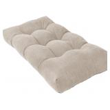 36 INCH BENCH CUSHION, TUFTED WINDOW SEAT CUSHION