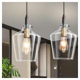 $158 MODERN GLASS PENDANT LIGHTING FOR KITCHEN ISL