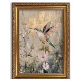 VINTAGE GOLD FRAMED WALL ART FOR LIVING ROOM HUMMI