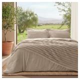 BEDSURE GENTLESOFT  2-IN-1 QUEEN COMFORTER SET AND