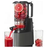COLD PRESS JUICER, JUICER MACHINES WITH 5.3" WIDE