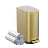 KSSKSS 2.6 GALLON SLIM BATHROOM TRASH CAN WITH SOF