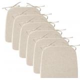 RUQMUIS CHAIR CUSHIONS FOR DINING CHAIRS, 2" THICK