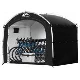 HAPPY TRAVEL BIKE STORAGE SHED TENT,OUTDOOR PORTAB