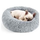 HOEWINA DOG & CAT BED FOR INDOOR CATS, 20IN CALMIN