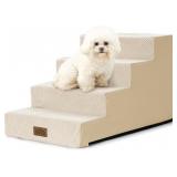 COZY KISS DOG STAIRS FOR SMALL DOGS 15.7" H, 4-STE