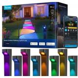 $130 GOVEE OUTDOOR PATHWAY LIGHTS 2 LITE 8 PACK, I