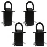 LIFGARFE 4PCS 16200LBS TRAILER STAKE POCKET D RING