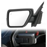 $140 DRIVER LEFT SIDE POWER HEATED DOOR MIRROR WIT