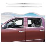 POLISHED STAINLESS STEEL CHROME WINDOW SILL TRIMS