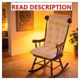 BIG HIPPO ROCKING CHAIR CUSHION SET WITH DETACHABL