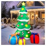 JOIEDOMI CHRISTMAS INFLATABLES TREE OUTDOOR DECORA