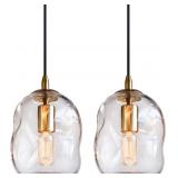$152 CASAMOTION PENDANT LIGHTS KITCHEN ISLAND 2 PA